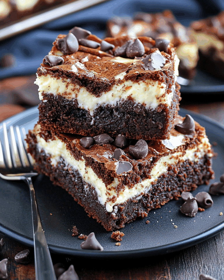 Cheesecake Brownies