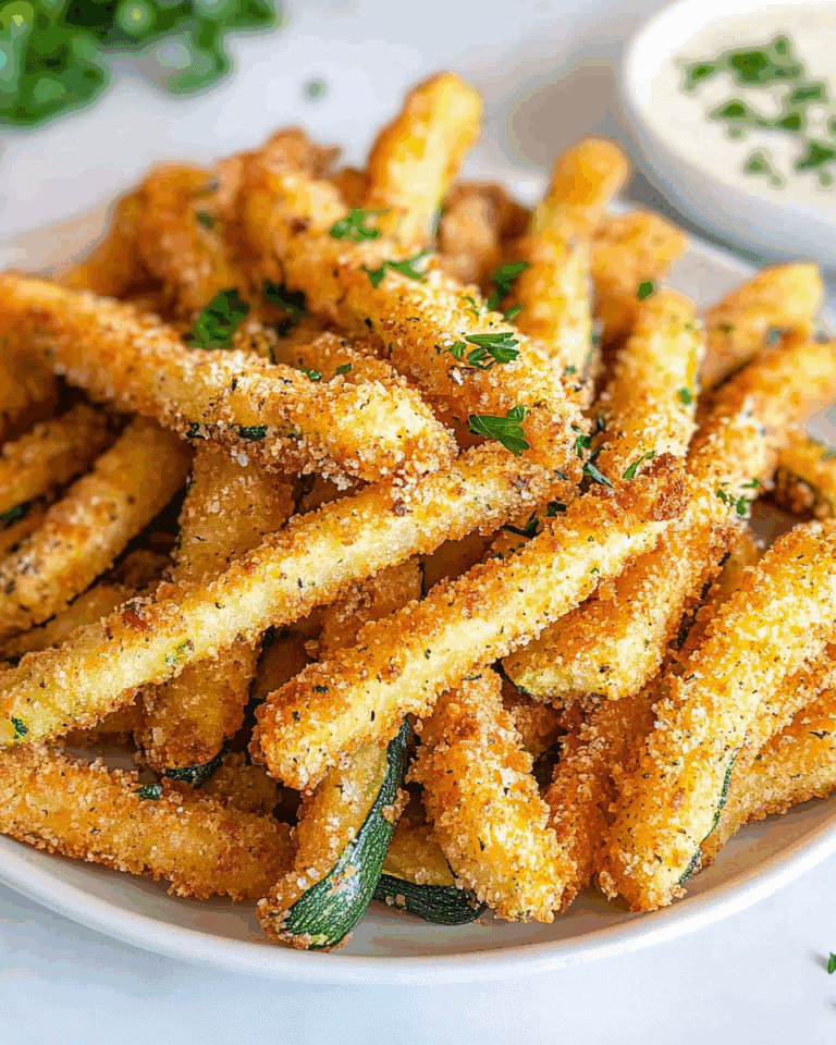 Easy and Crispy Air Fryer Zucchini Fries