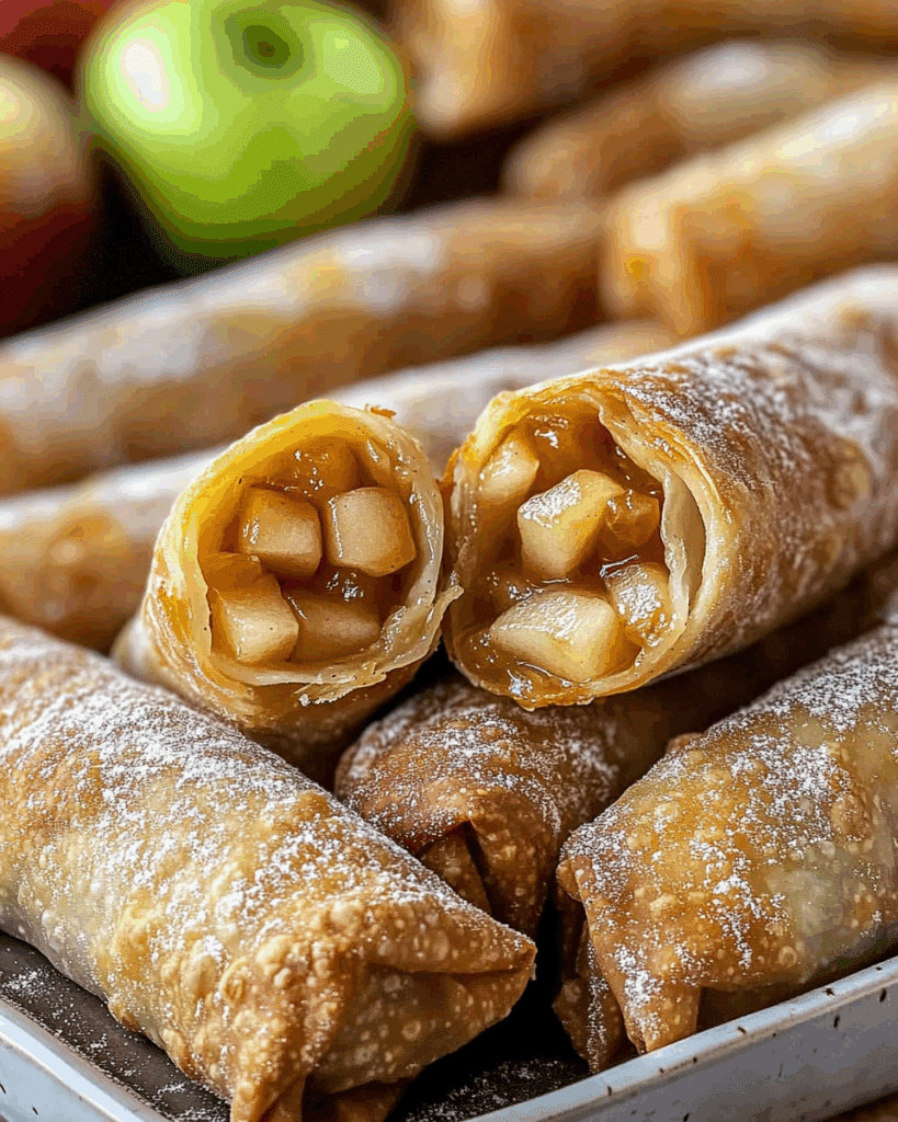 Apple Pie Egg Rolls