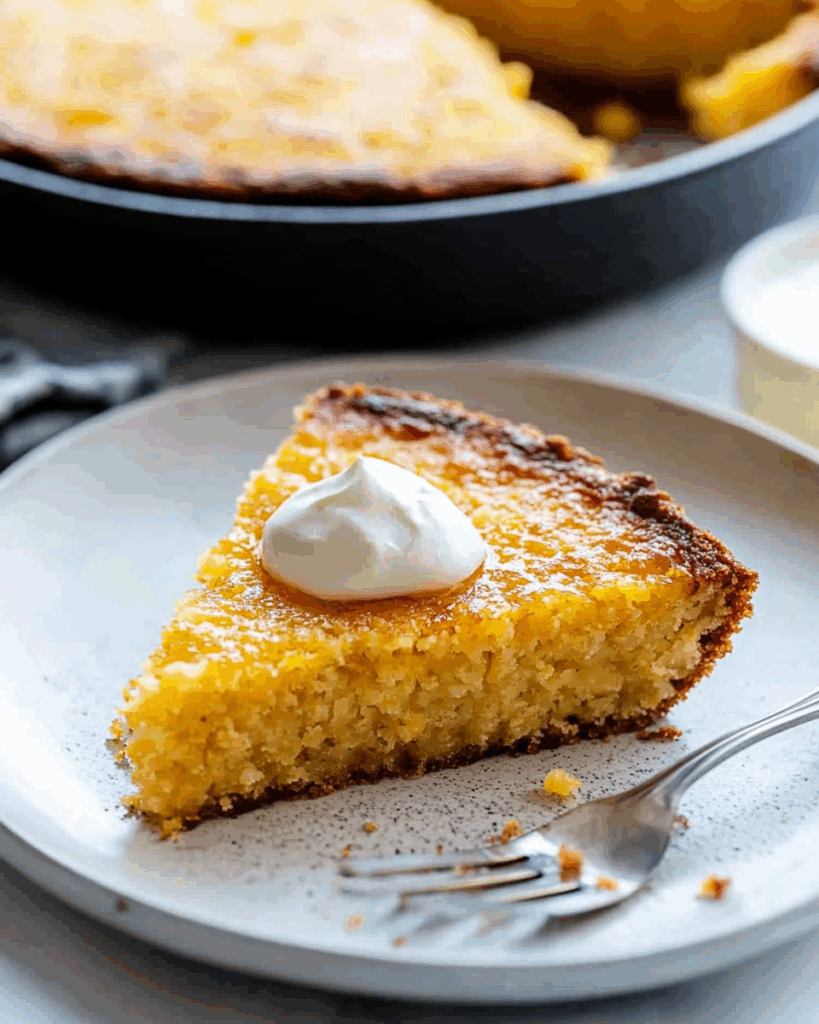 Brown Butter Skillet Cornbread