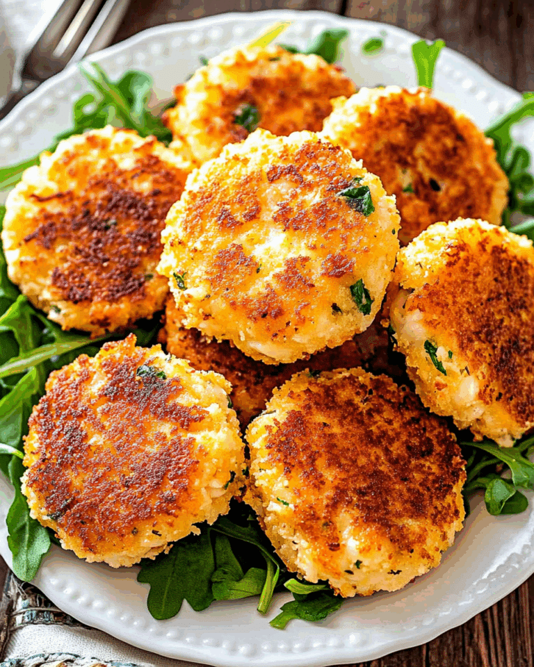 Cheesy Crab Cakes
