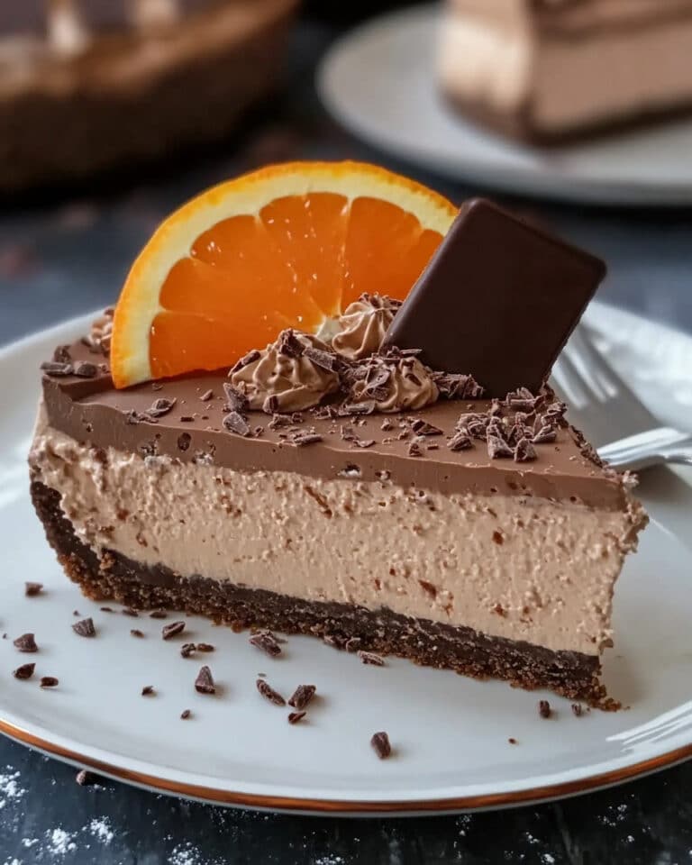 Chocolate Orange Cheesecake