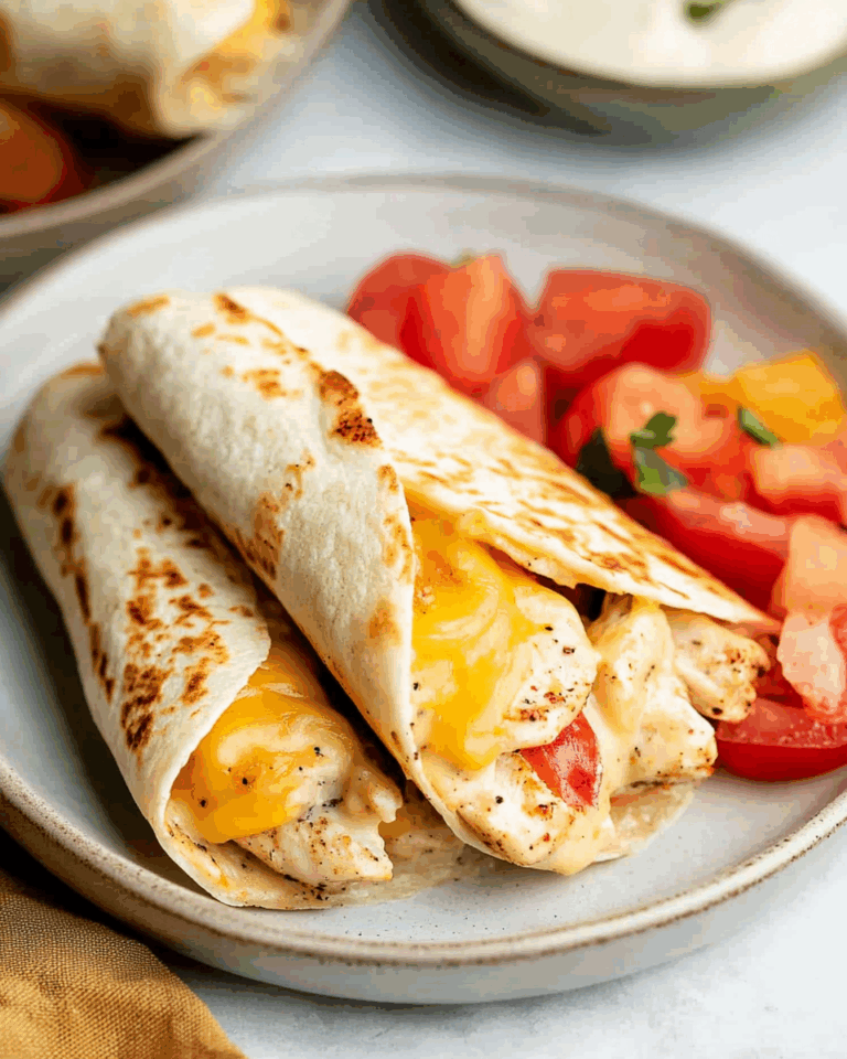 Grilled Ranch Chicken Wraps