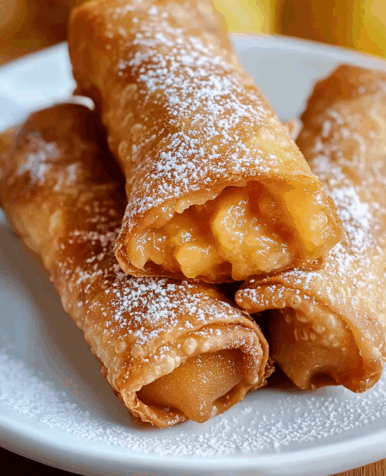Peach Cheesecake Rolls