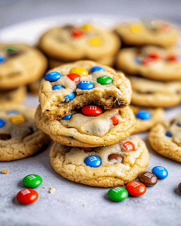 Soft-Baked M&M Cookies