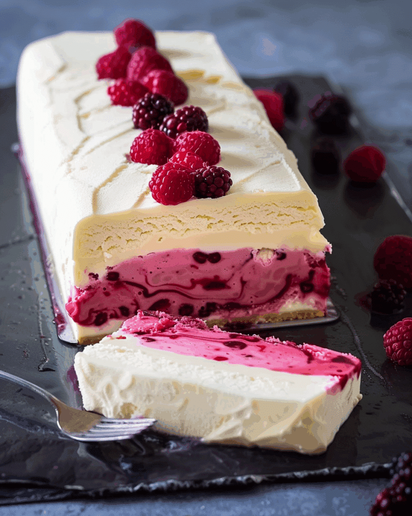 Homemade Ice Cream Terrine