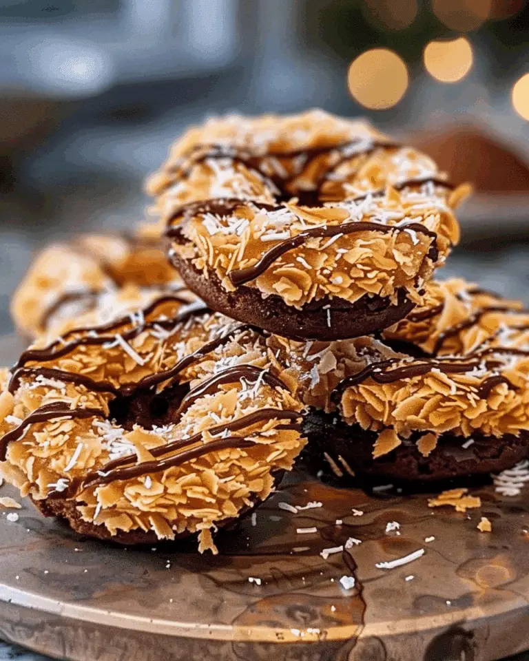 Homemade Samoas