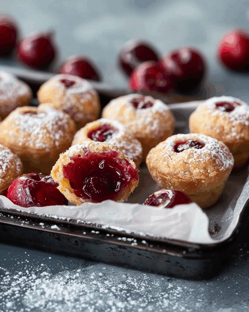 Delicious Cherry Pie Bites