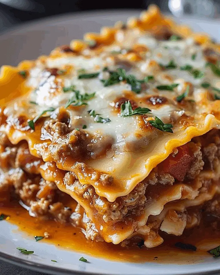 Crockpot Ravioli Lasagna