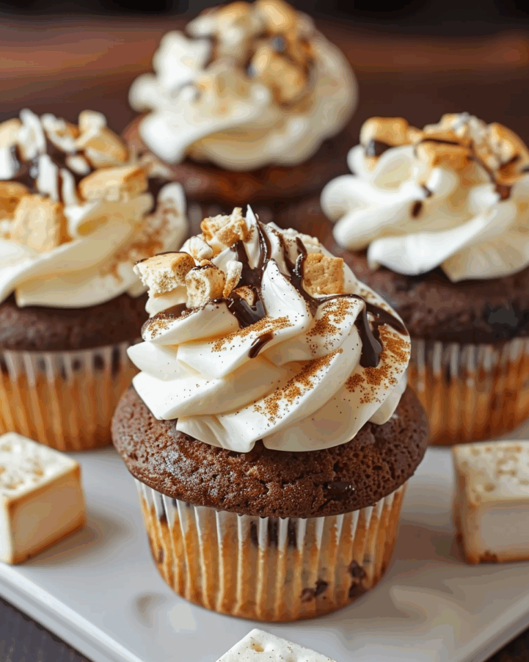 Easy S’mores Cupcakes