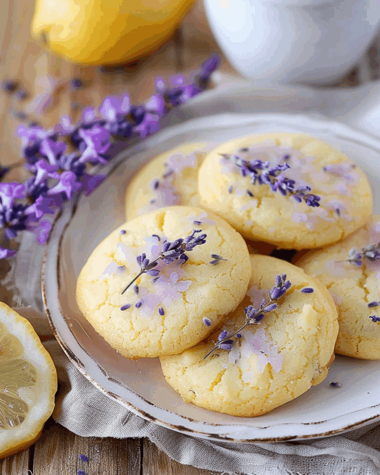 Lemon Lavender Cookies