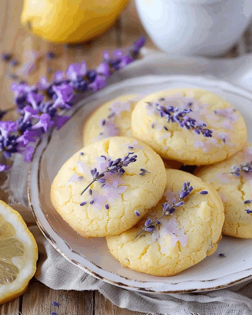 Lemon Lavender Cookies
