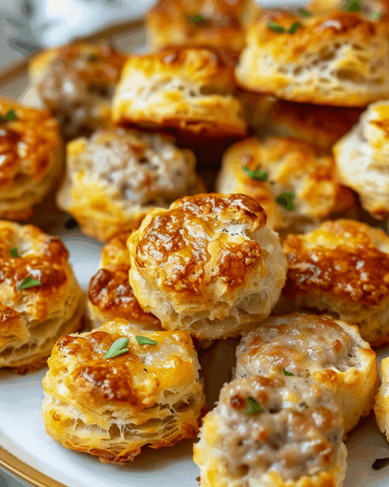 Sausage Biscuit Bites
