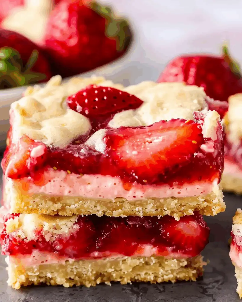 Strawberry Pie Bars