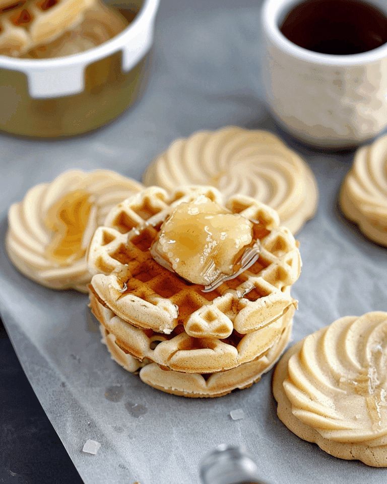 Maple Waffle Brown Butter Sugar Cookies