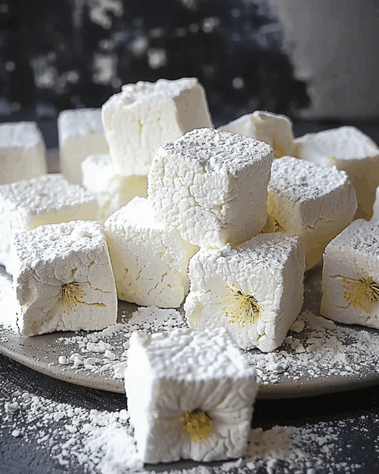 Dandelion & Honey Marshmallows