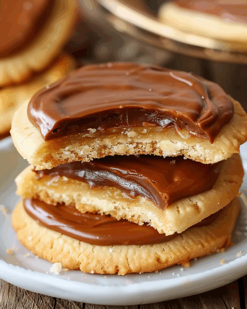 Easy Twix Cookies