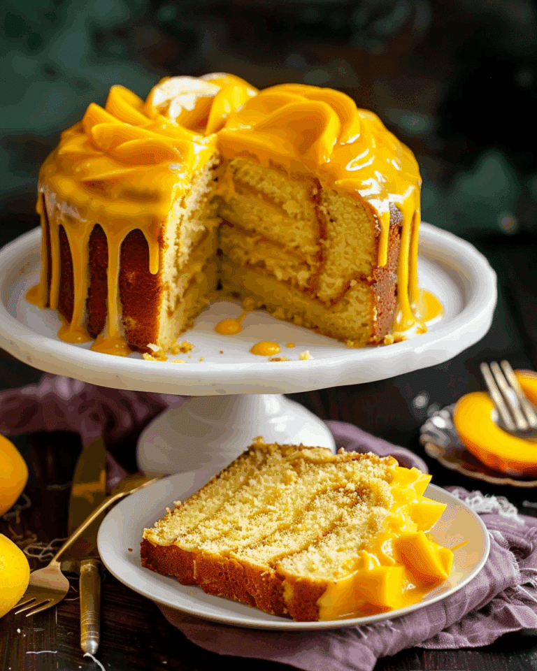 Vegan Mango Cake