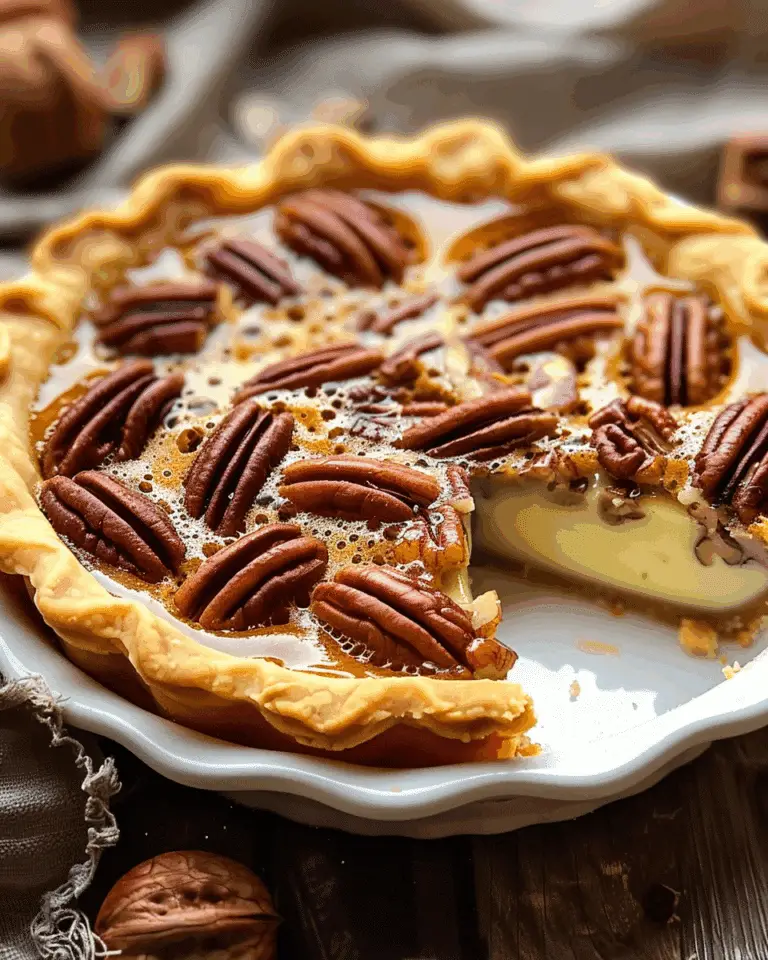 Condensed Milk Pecan Pie