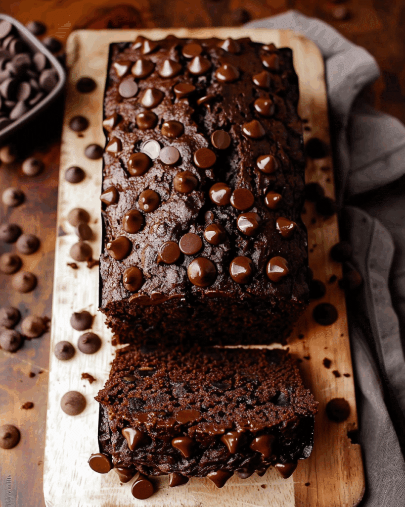 Double Chocolate Zucchini Bread