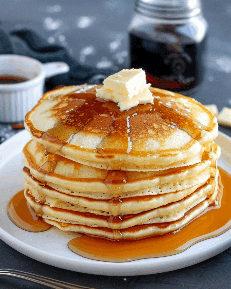 Easy Homemade Pancakes