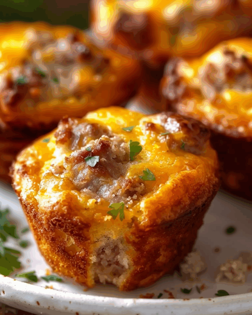Easy Sausage Breakfast Muffins