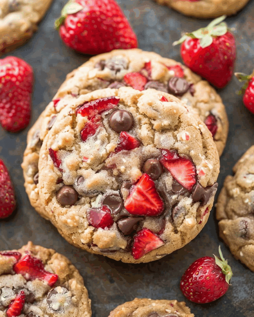 Strawberry Cookies