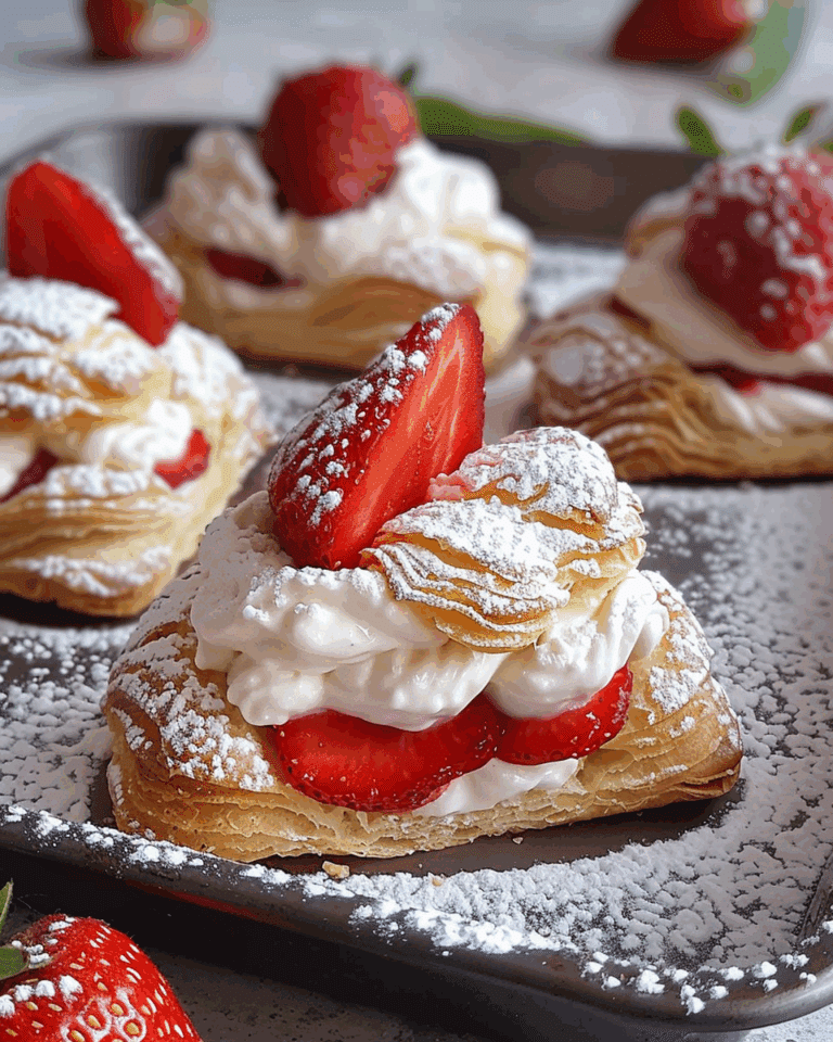 Strawberry Cream Puffs