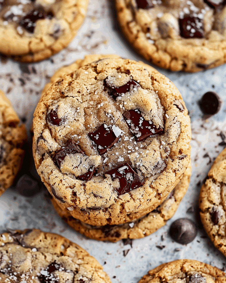 Brown Butter Toffee Chocolate Chip Cookies