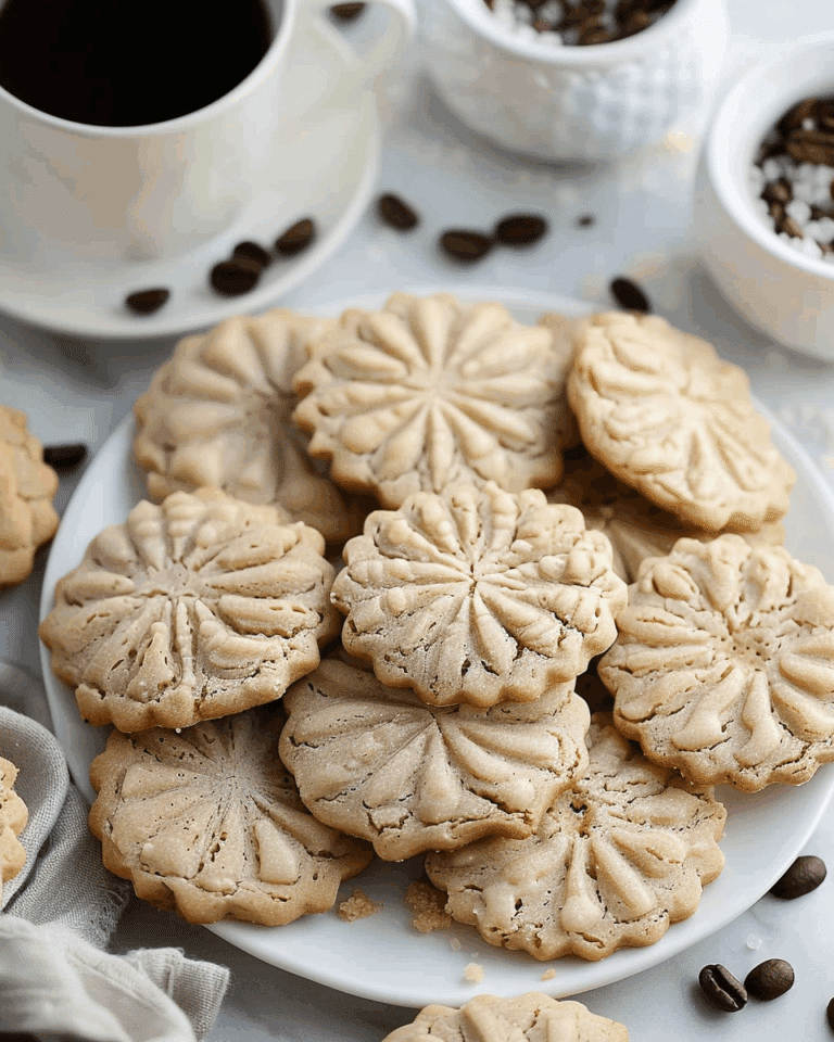 Coffee Sugar Cookies