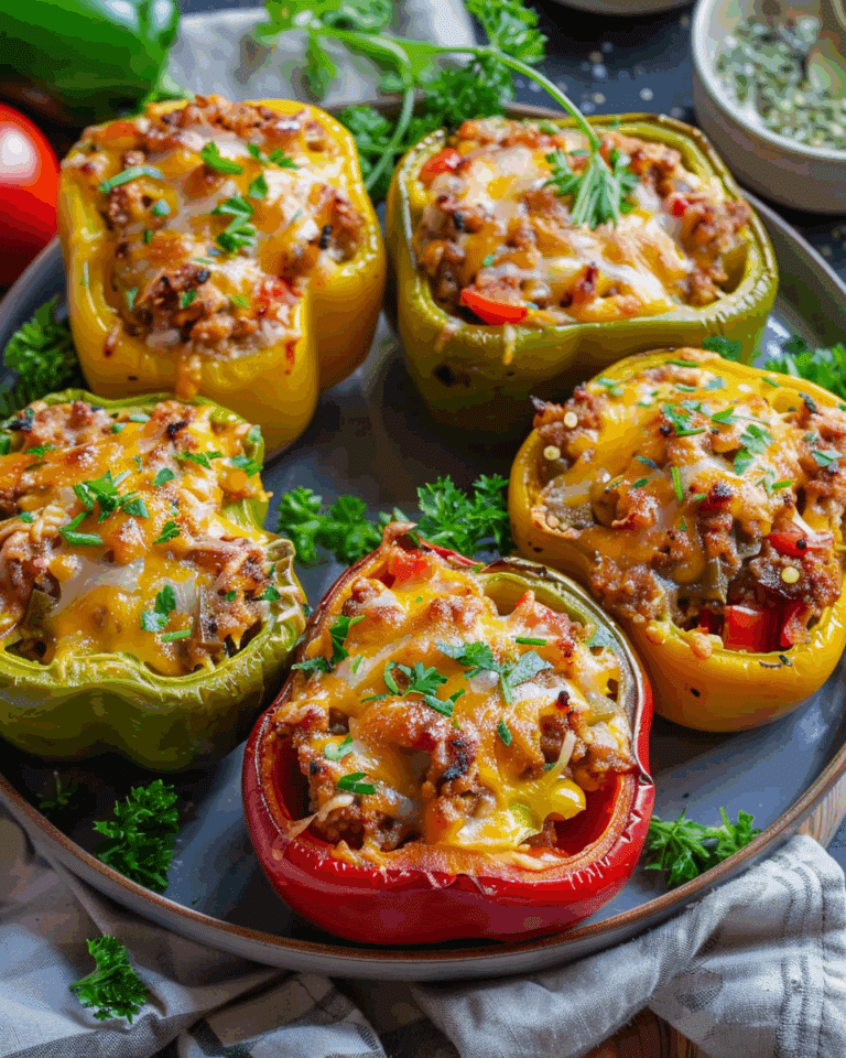 Easy Stuffed Bell Peppers