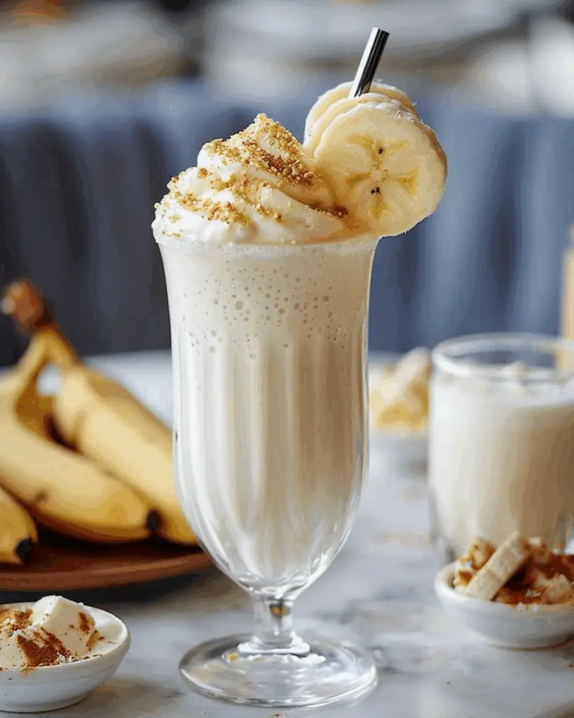 Easy Banana Milkshake
