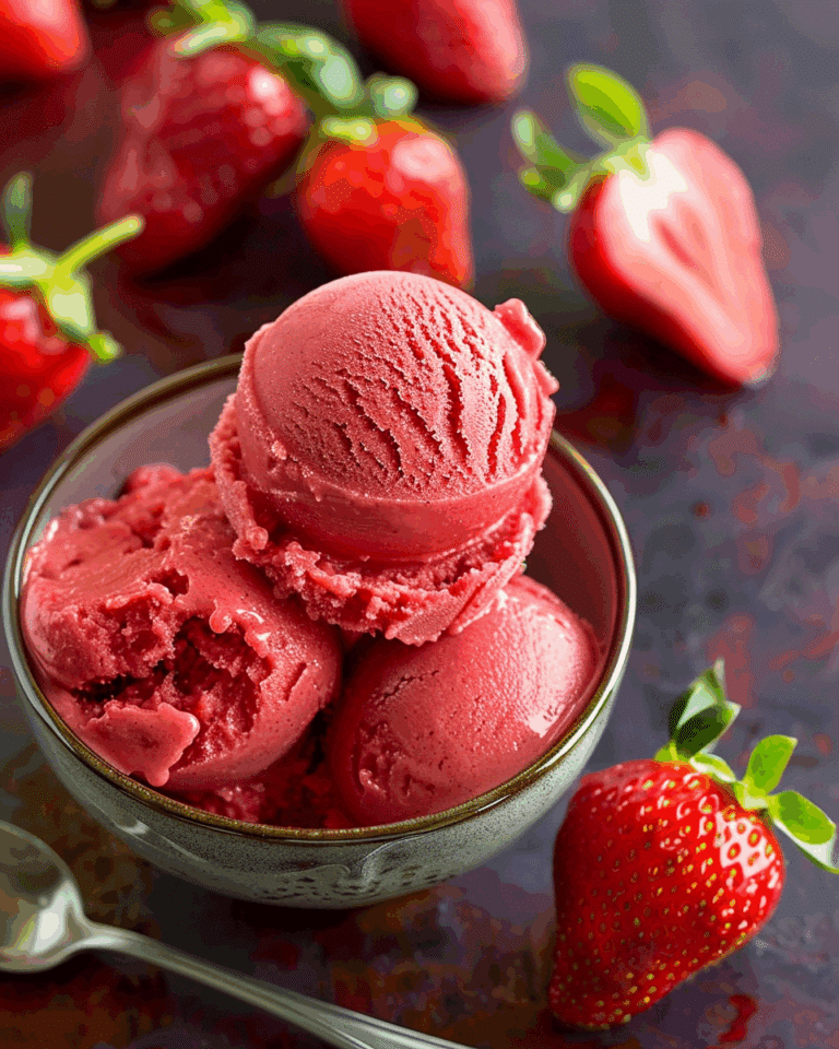 Strawberry Sorbet