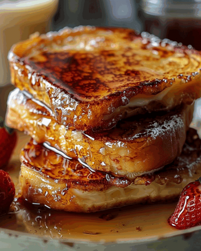 Overnight Crème Brûlée French Toast