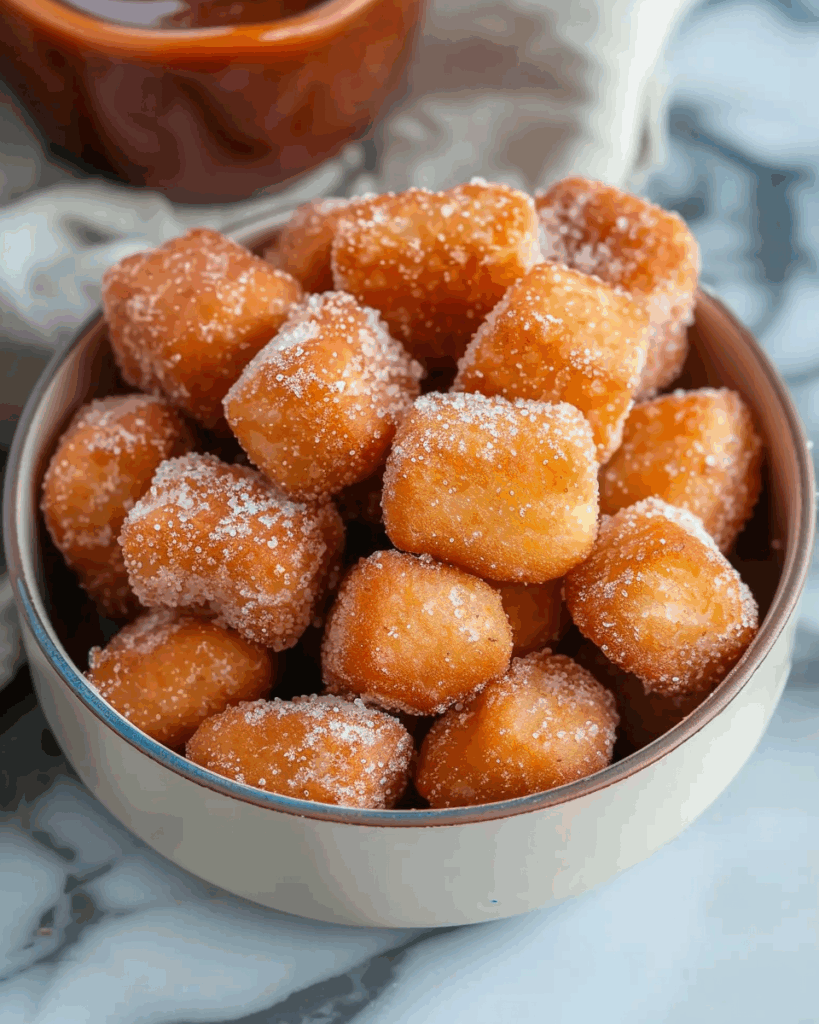Sweet Air Fryer Churro Bites