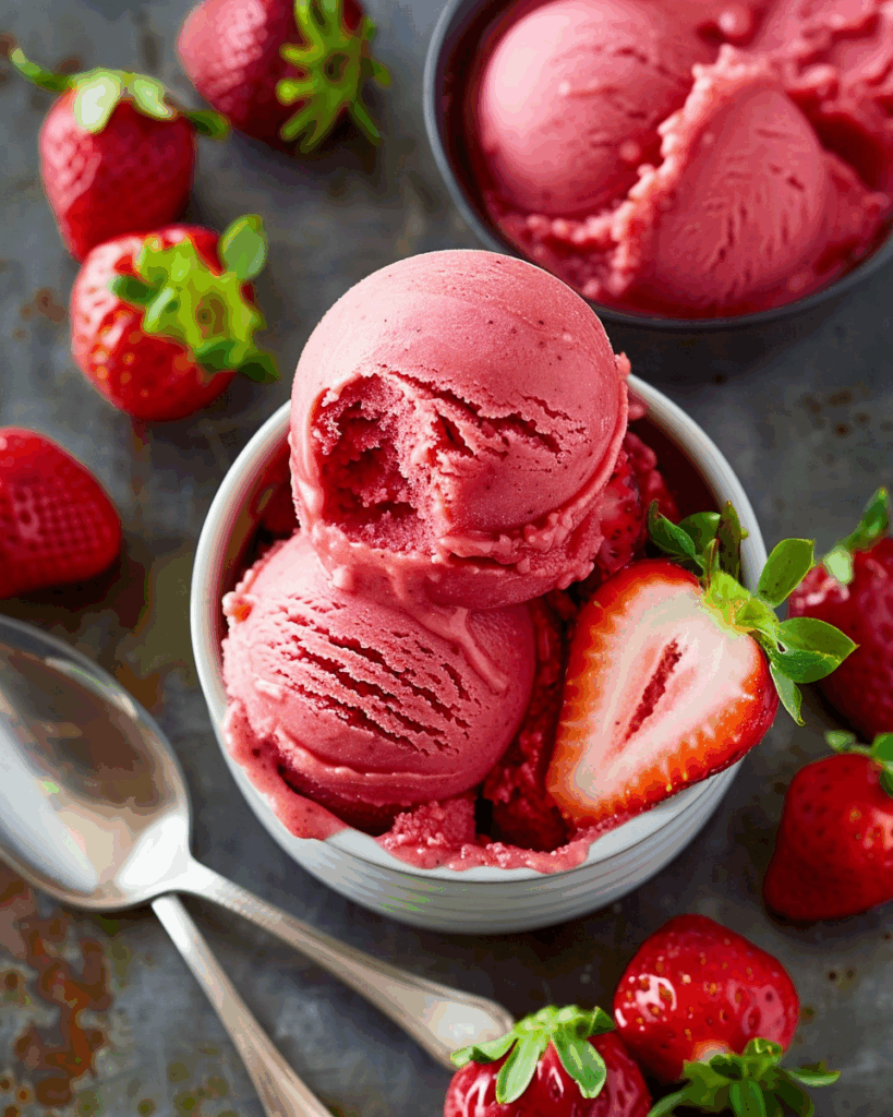 Strawberry Sorbet