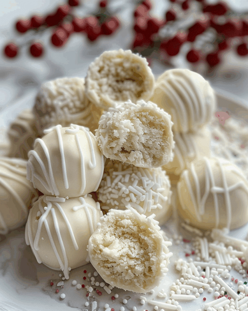 Sugar Cookie Truffles
