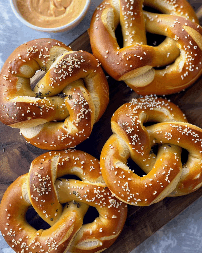 Homemade Soft Pretzels