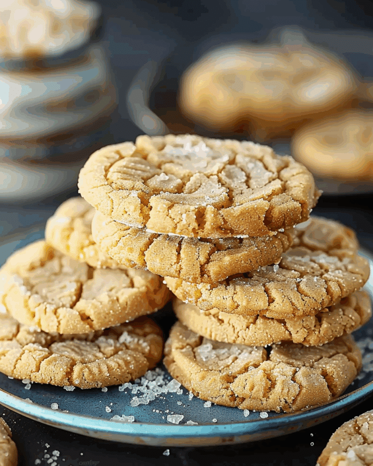 Crinkly Crackly Butter Toffee Sugar Cookies