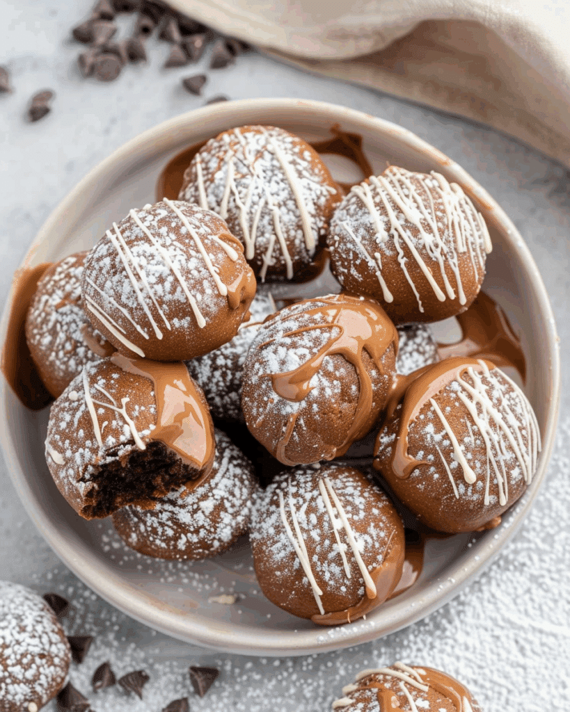 Air Fryer Nutella Bombs