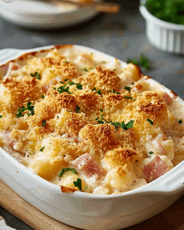 Delicious Chicken Cordon Bleu Casserole