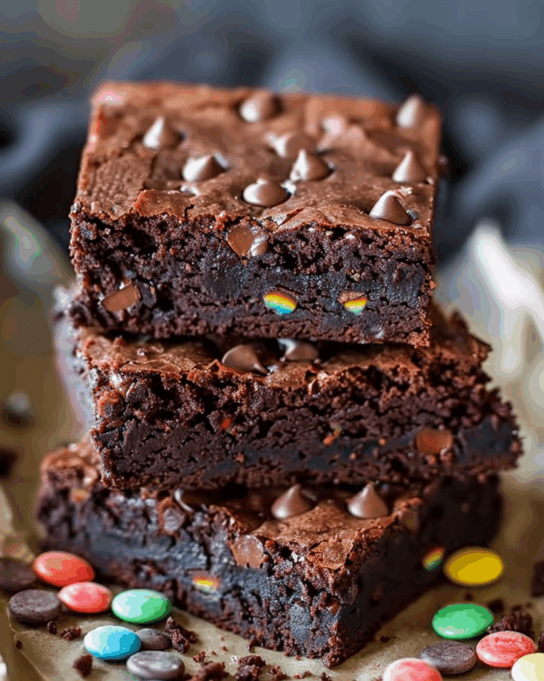 Homemade Cosmic Brownies