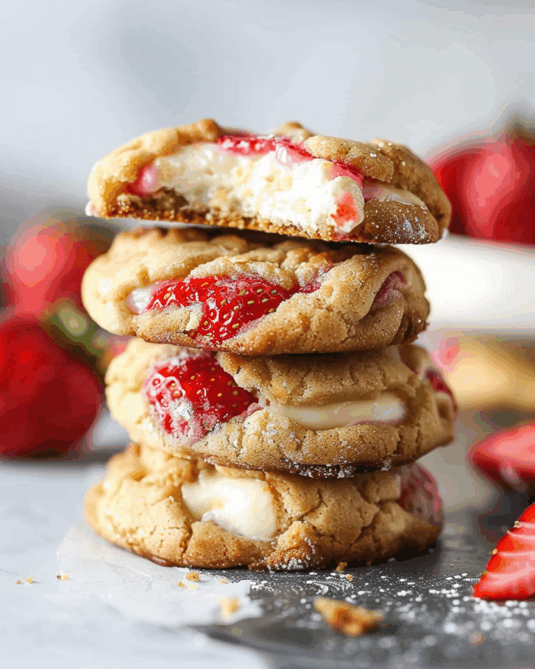 Strawberry Cheesecake Cookies