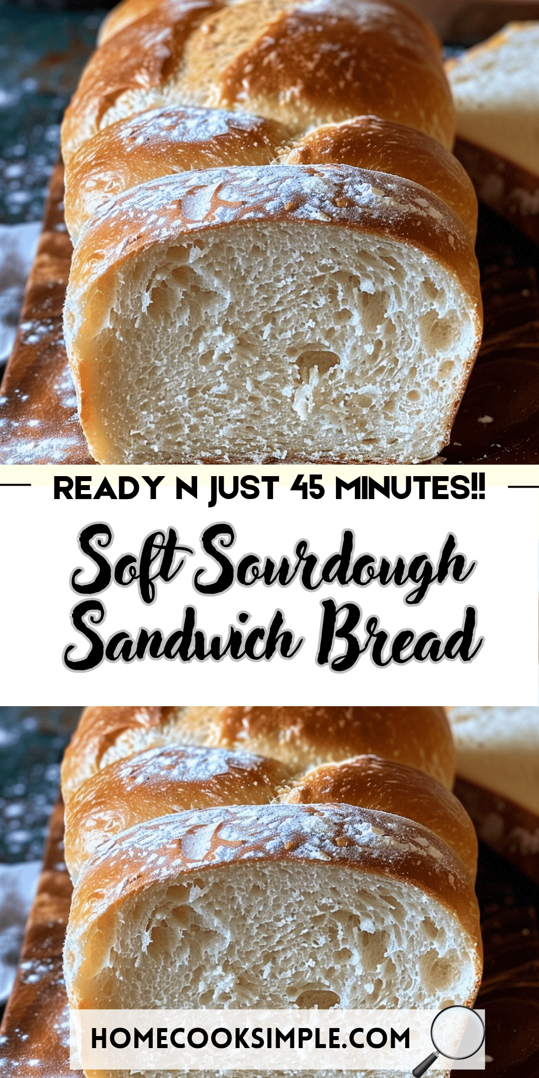 Soft Sourdough Sandwich Bread Home Cook Simple