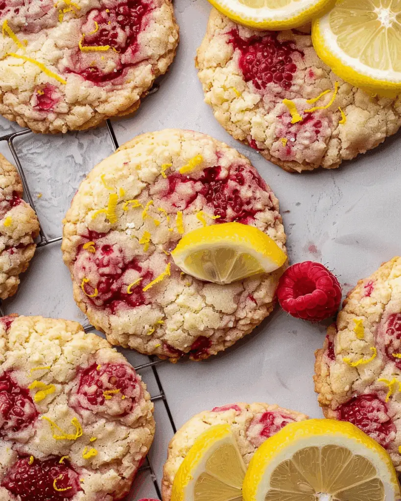 Lemon Raspberry Cookies