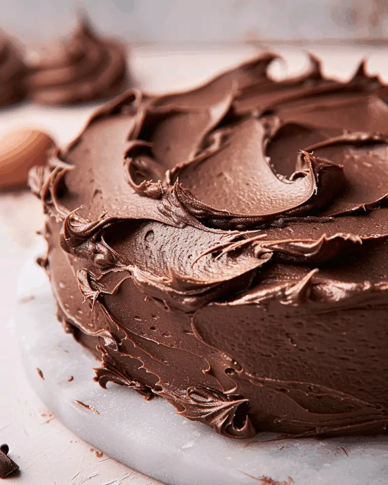 Chocolate Sour Cream Frosting