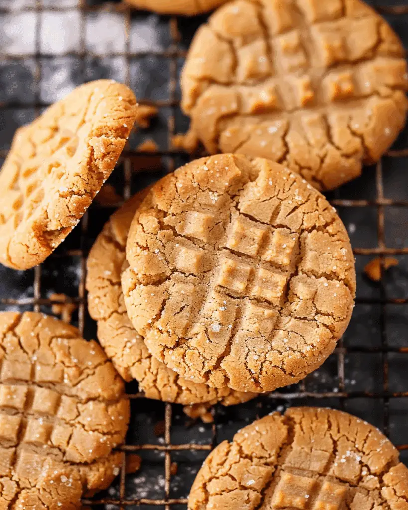 Flourless Peanut Butter Cookies