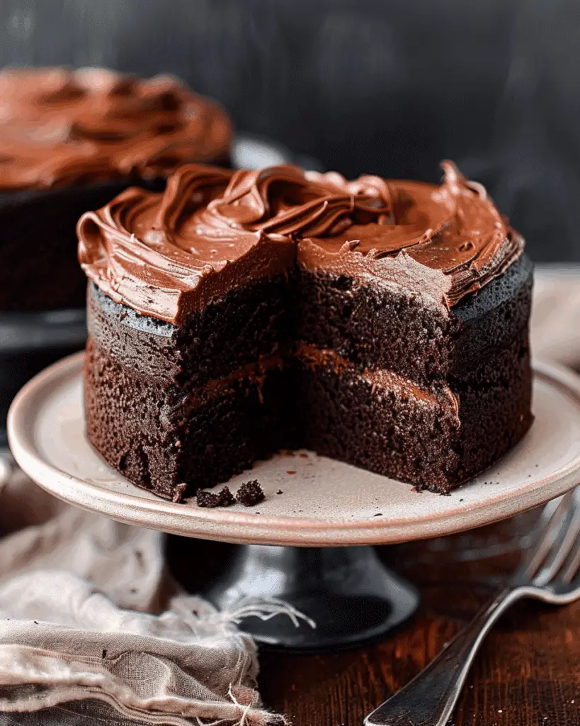 Sour Cream Chocolate Cake