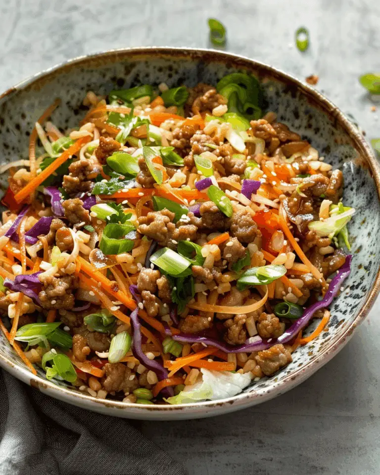 Egg Roll in a Bowl