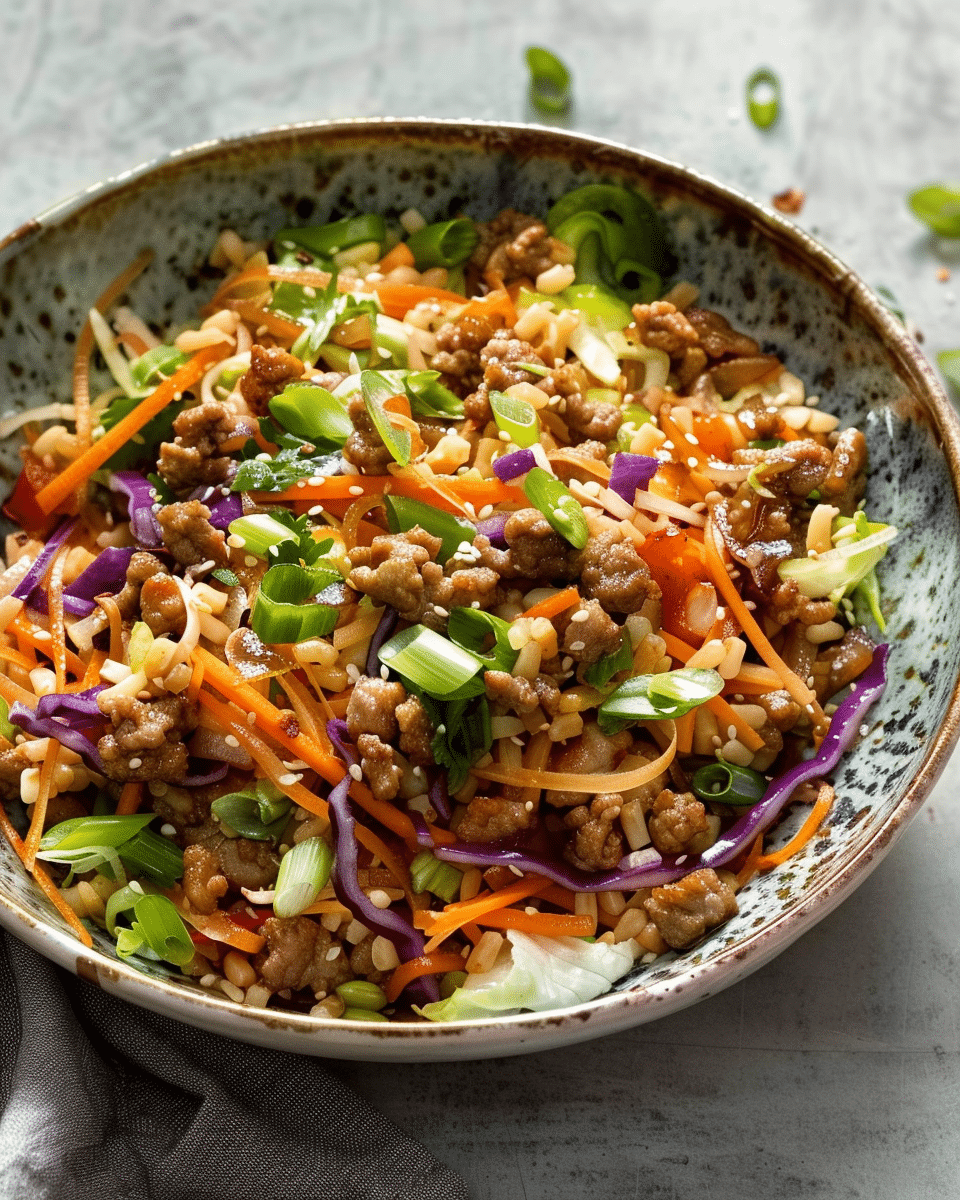 Egg Roll in a Bowl